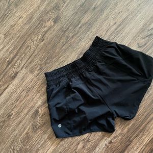 Lululemon black shorts 4in inseam
